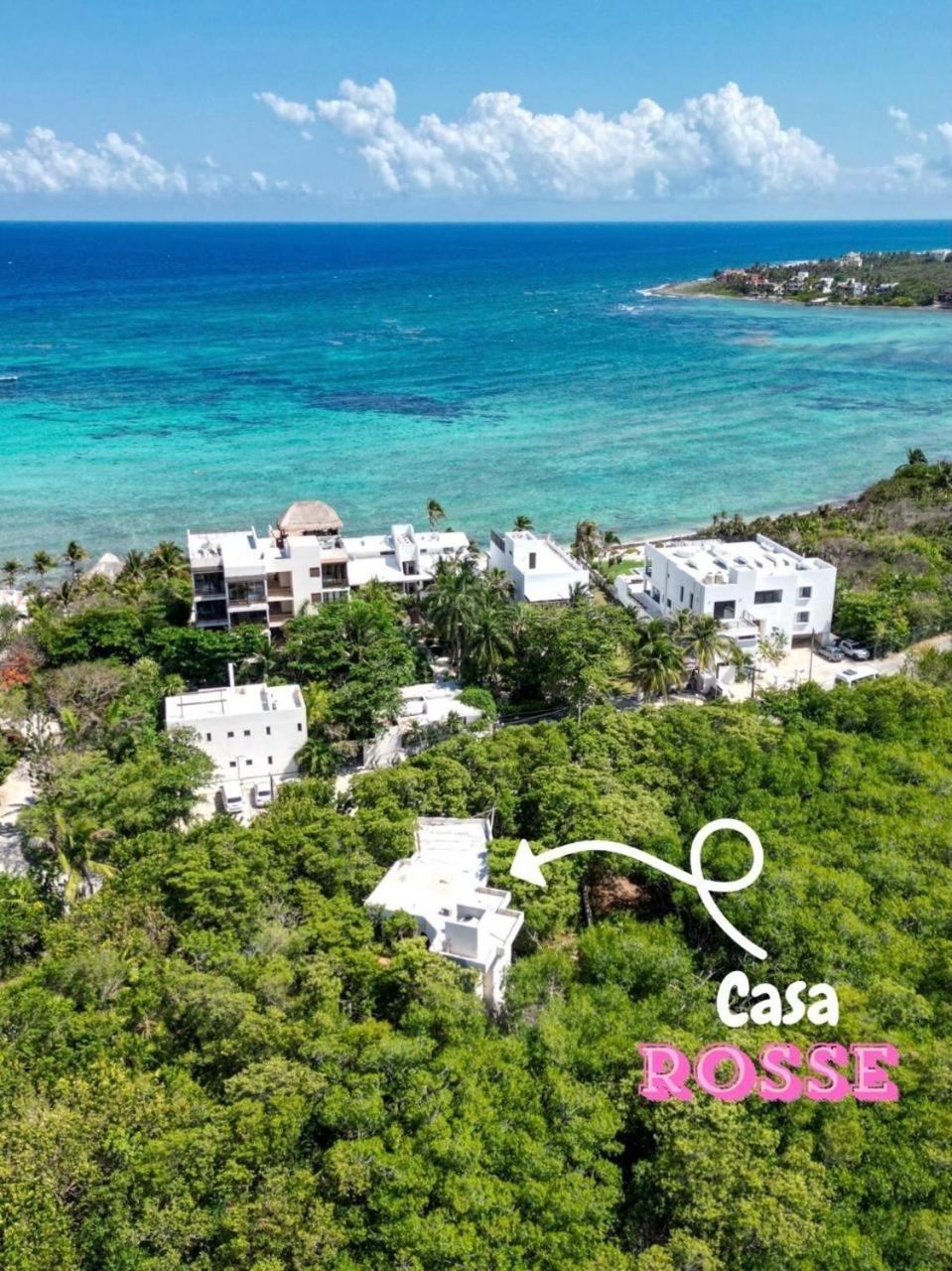 Villa Casa Rosse à Tulum Extérieur photo